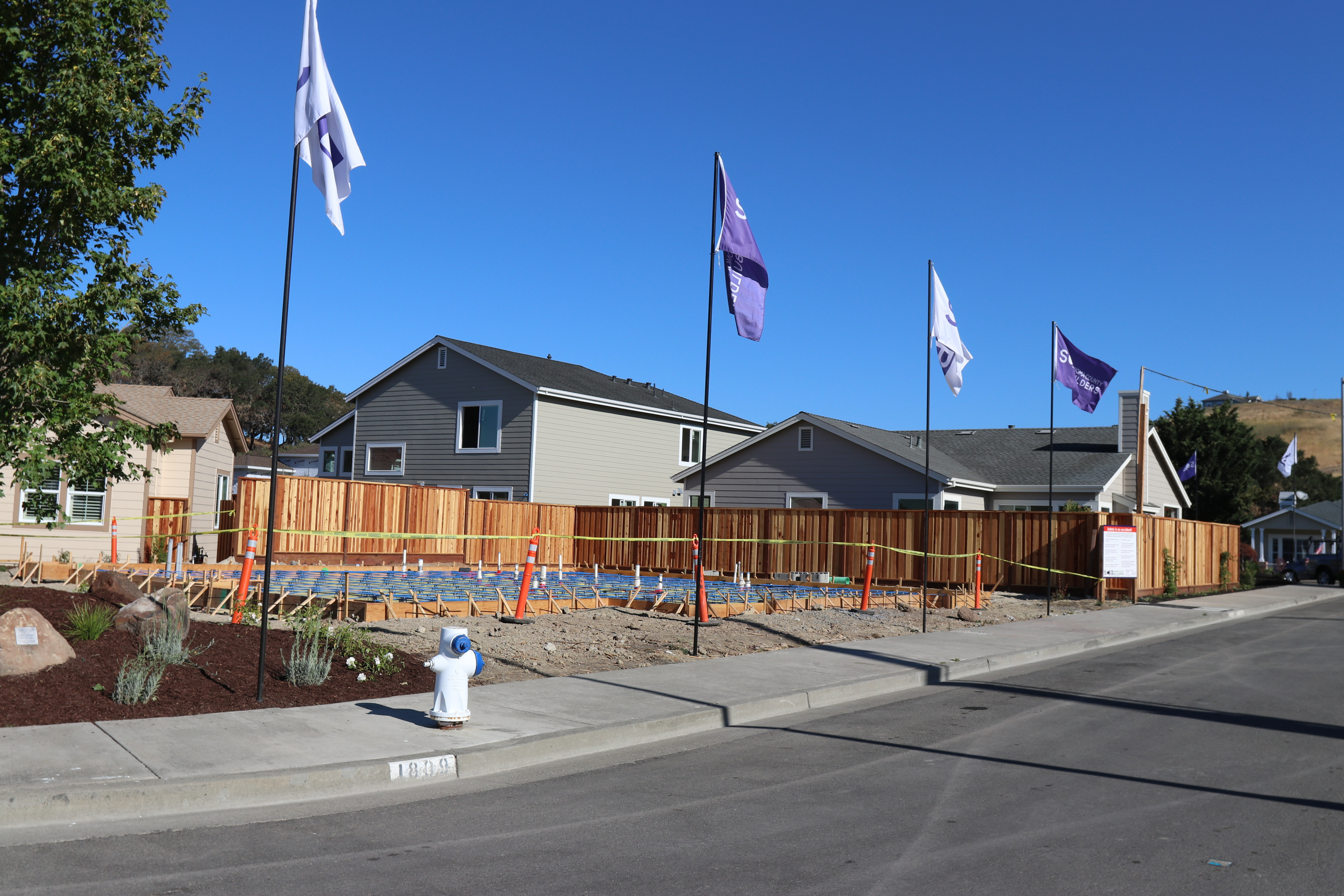 Structural permits and engineering plans for a Sonoma County safe room