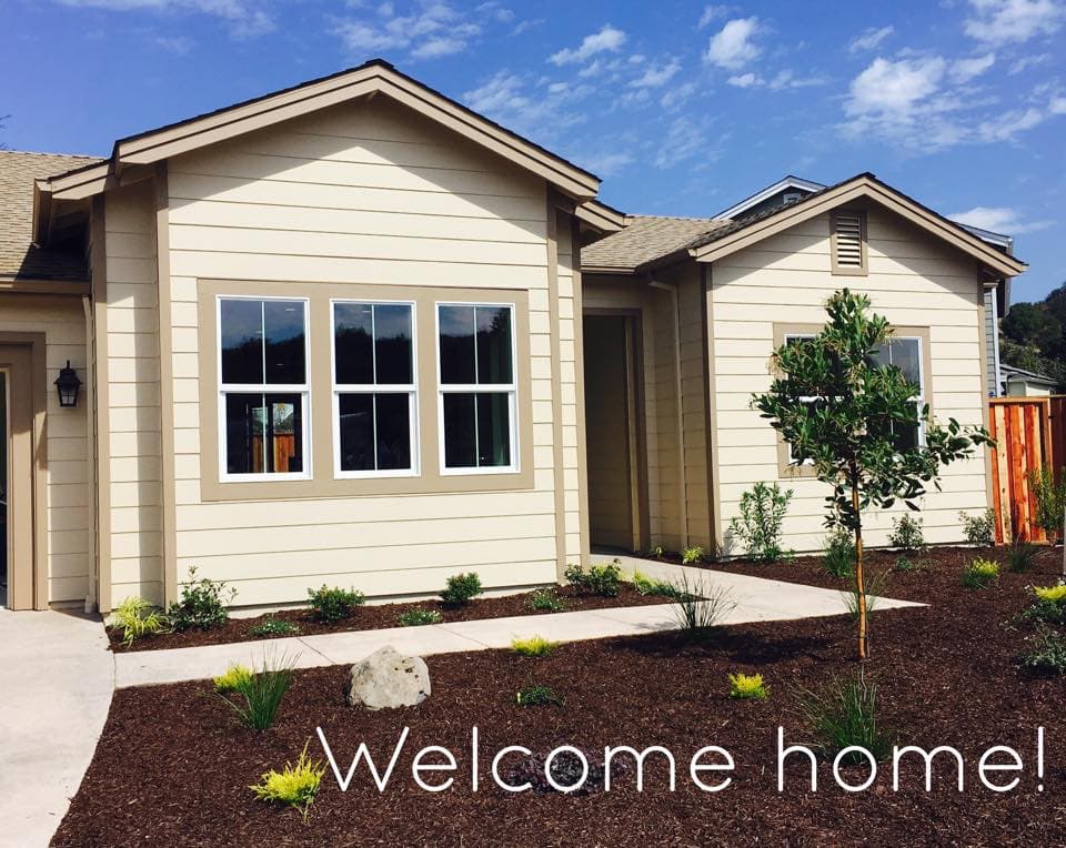 New construction in Sonoma County with integrated below-grade safe room