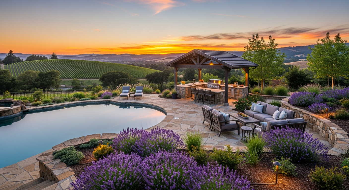 Outdoor living space addition ROI for Wine Country properties 2026